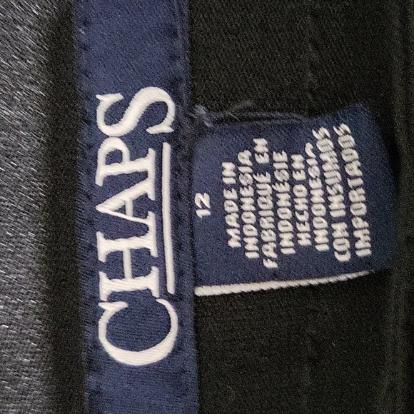 Nwt Chaps Black Jeans Womens Size 12 - Picture 4 of 8